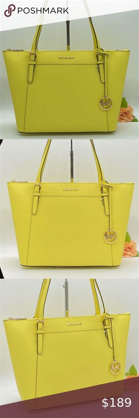 michael kors 35t8gc6t9l|Michael Kors Ciara LG Tote Bag Leather Luggage (35T8GC6T9L).